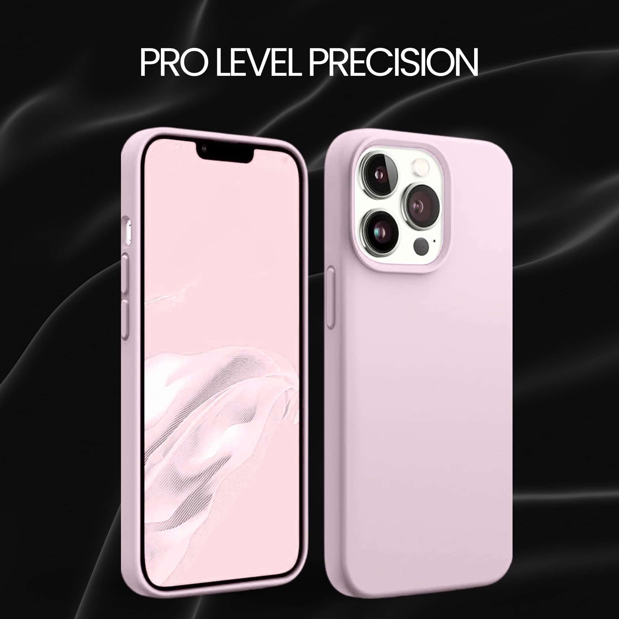 Amazon.com: Light Pink Silicone Phone Case for iPhone 13 Pro Max